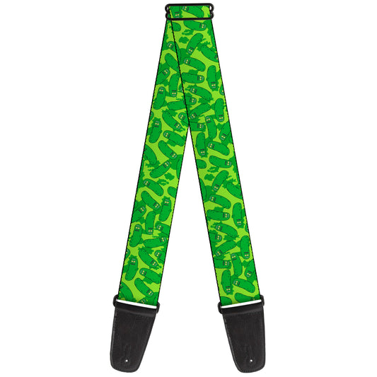 Buckle-Down Guitar Strap - Rick and Morty Pickle Rick