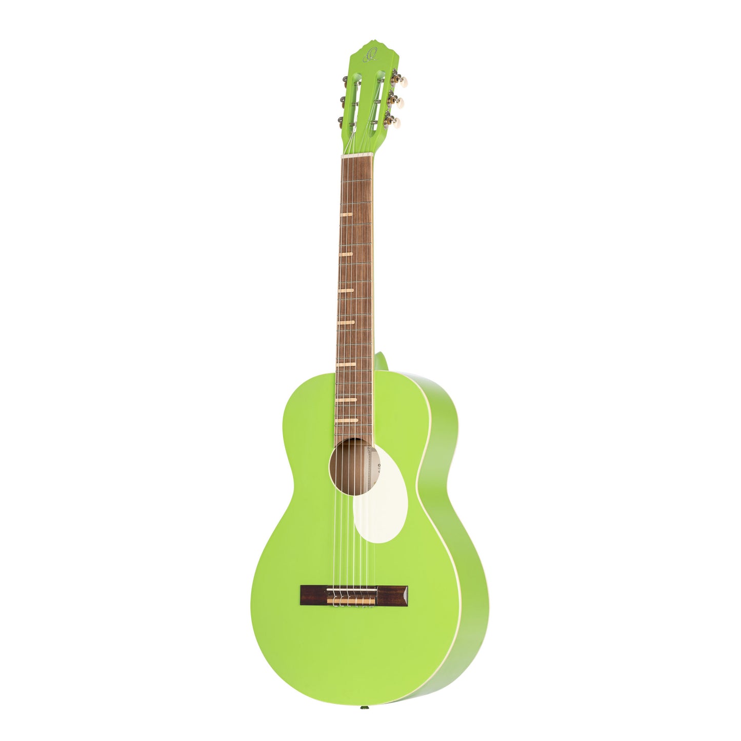 Ortega Gaucho Series RGA-GAP - Parlour Classical Guitar - Green Apple inc. Matching Bag