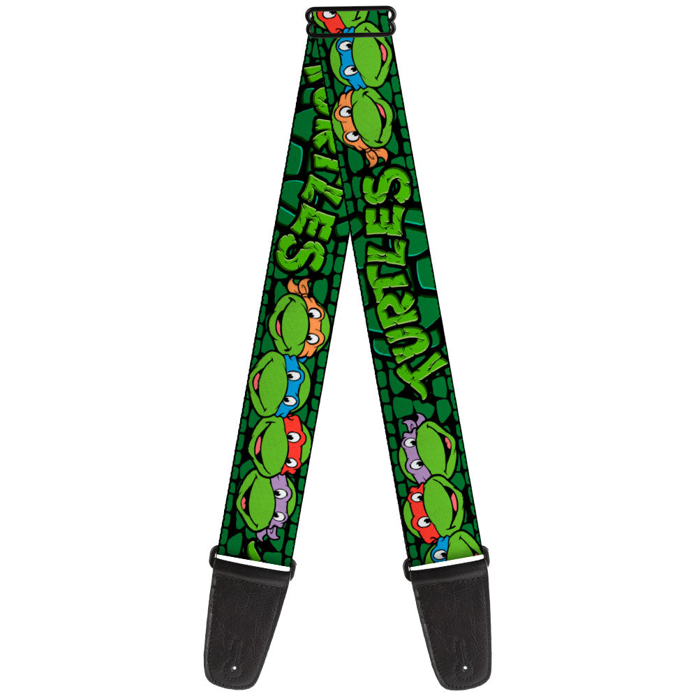 Buckle-Down Guitar Strap - Classic Ninja Turtles