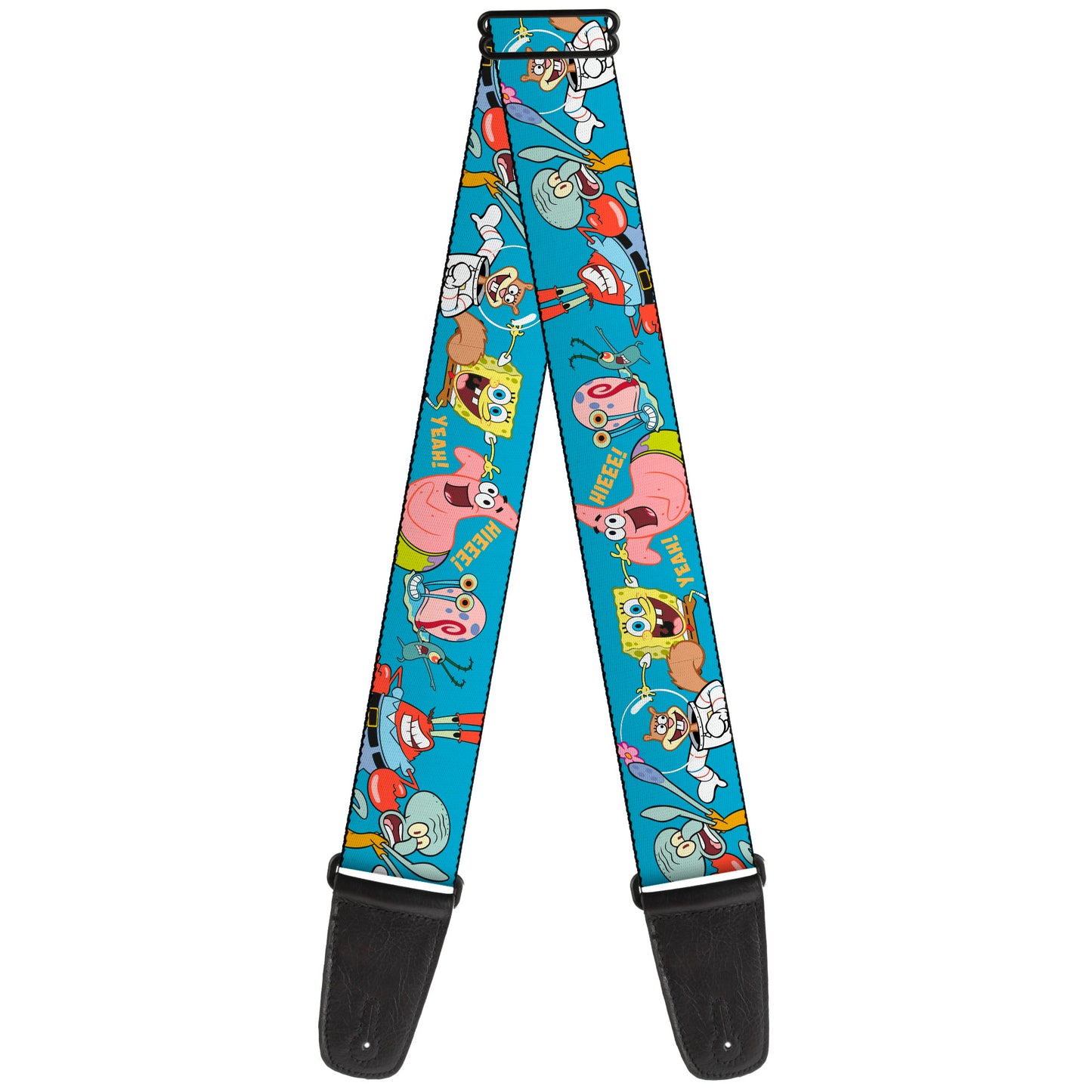 Buckle-Down Guitar Strap - SpongeBob & Friends