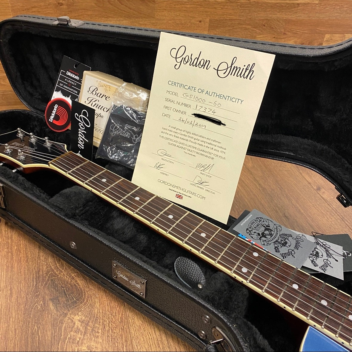 Pre-Owned Gordon Smith GS1000 60 - Pelham Blue - 2019