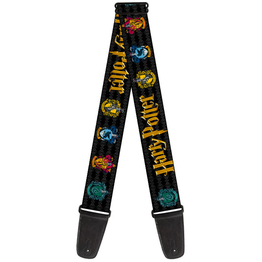 Buckle-Down Guitar Strap - Harry Potter Coat of Arms