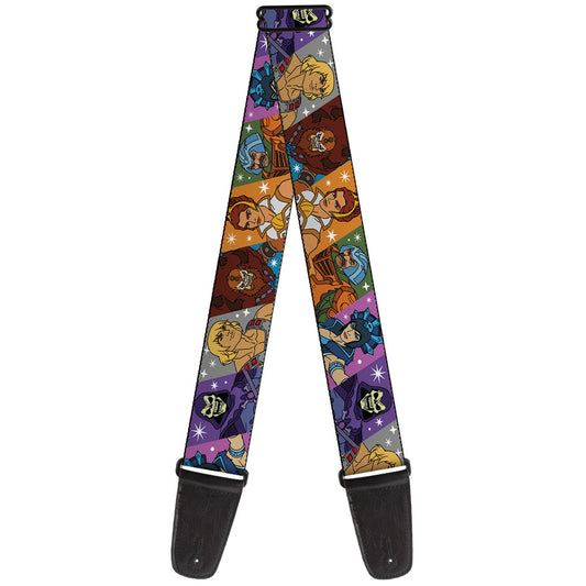 Buckle-Down Guitar Strap - Masters of the Universe Characters