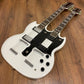 Pre-Owned Epiphone Limited Edition G1275 MIK Double Neck Alpine White - 2007