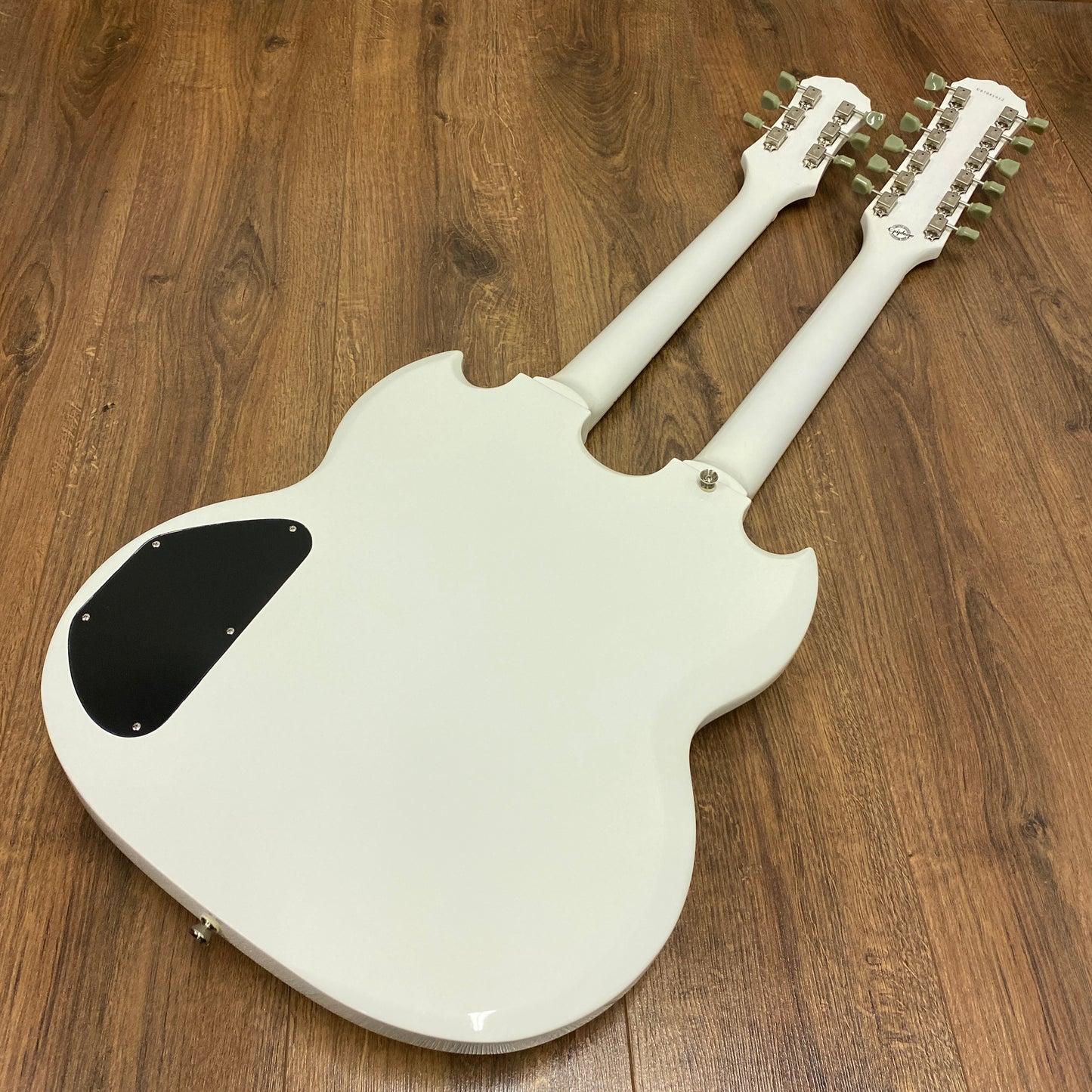 Pre-Owned Epiphone Limited Edition G1275 MIK Double Neck Alpine White - 2007