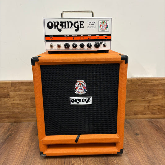 Pre-Owned Orange Terror Bass 1000 + SmartPower SP212 Isobaric Cab
