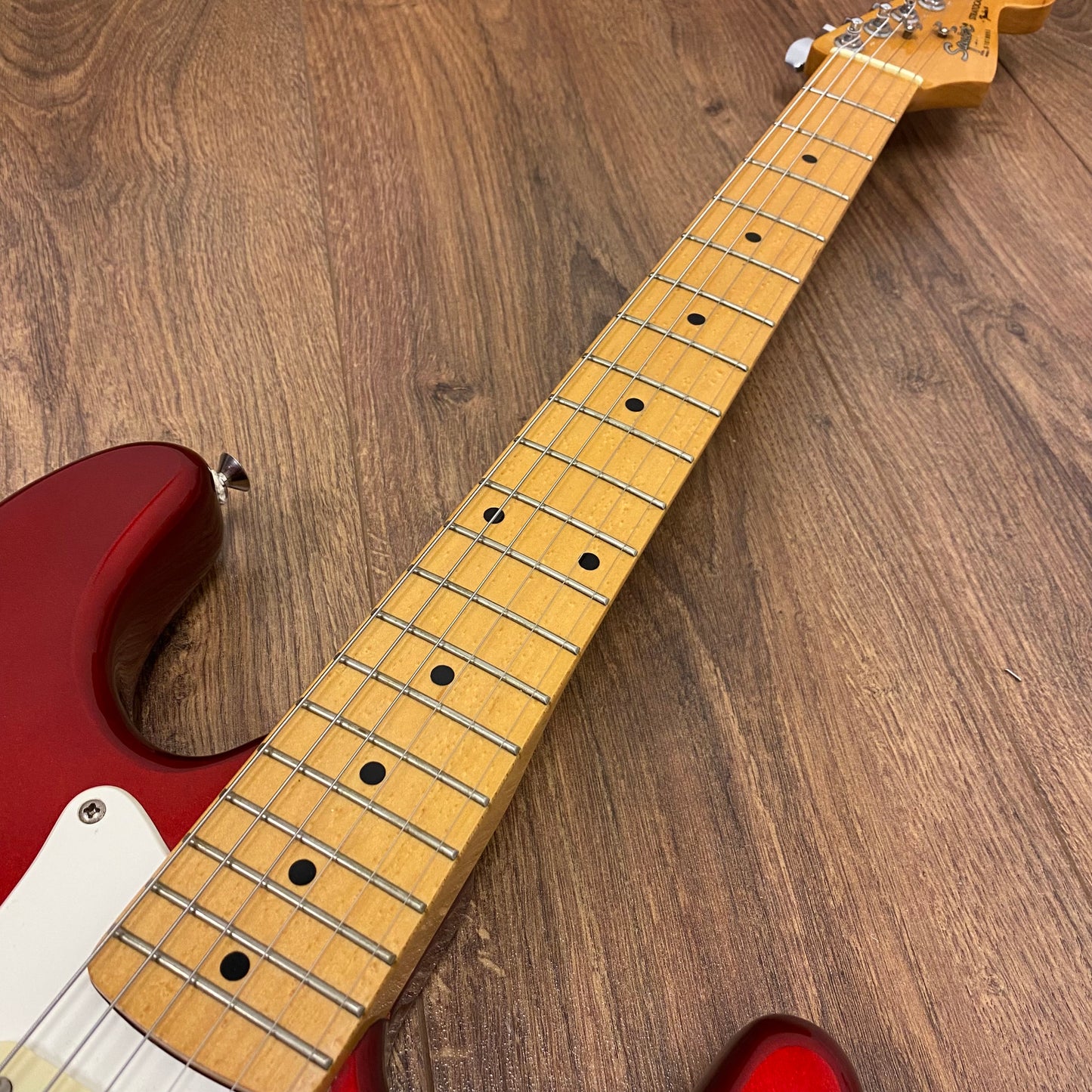 Pre-Owned Squier MIK Stratocaster - Candy Apple Red - 1991