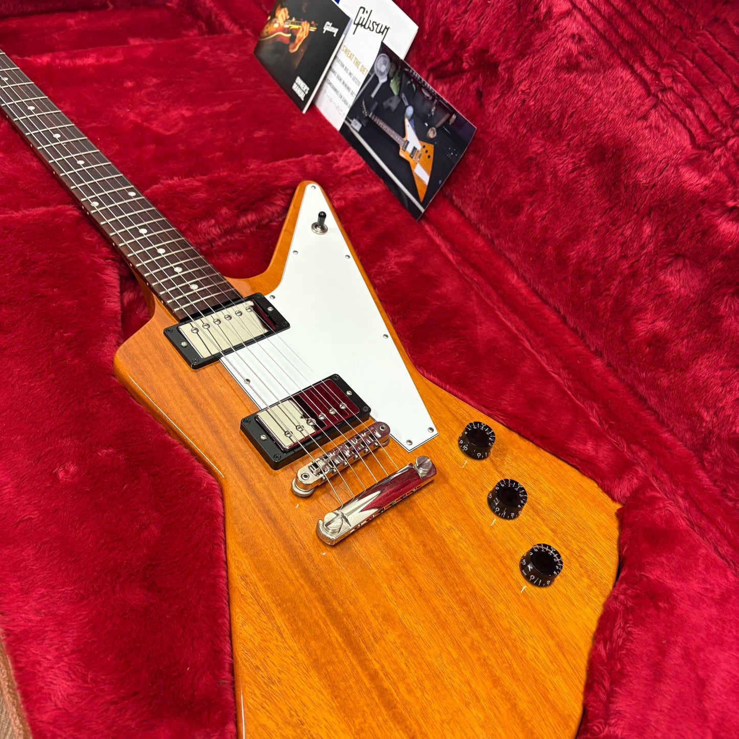 Pre-Owned Gibson Explorer - Antique Natural - 2018