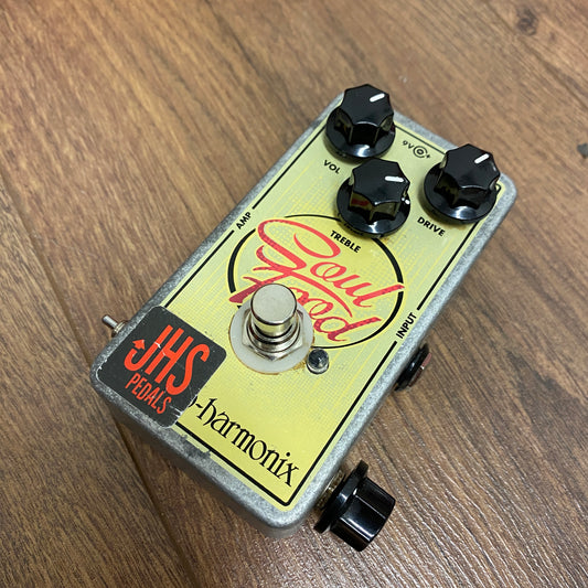 Pre-Owned Electro-Harmonix Soul Food JHS Meat and 3 Overdrive Pedal