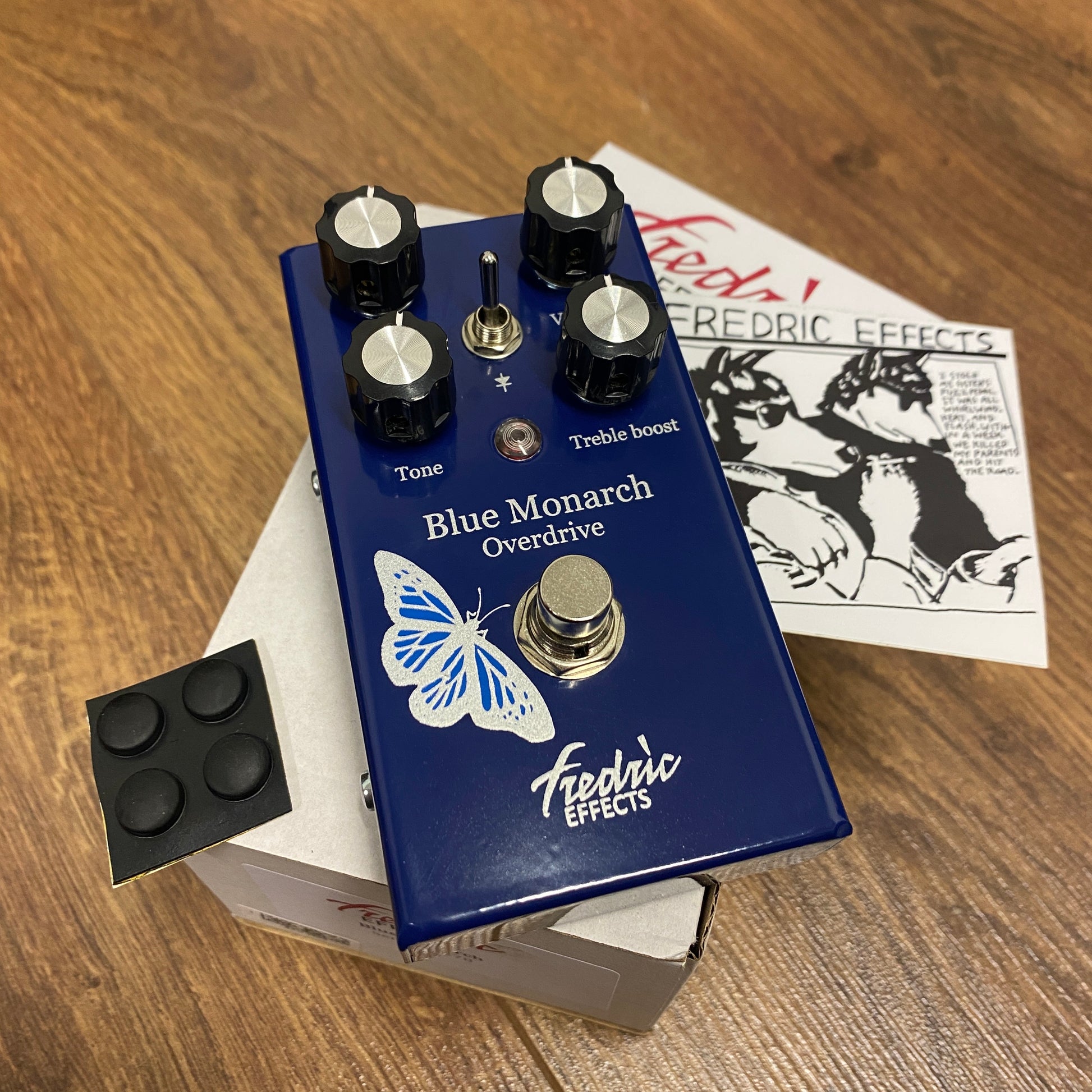 Pre-Owned Fredric Effects Blue Monarch Overdrive