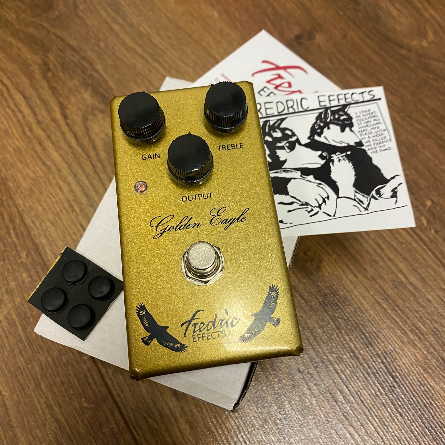 Pre-Owned Fredric Effects Golden Eagle Overdrive Pedal