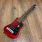 Pre-Owned Hofner Shorty Travel Guitar - Red