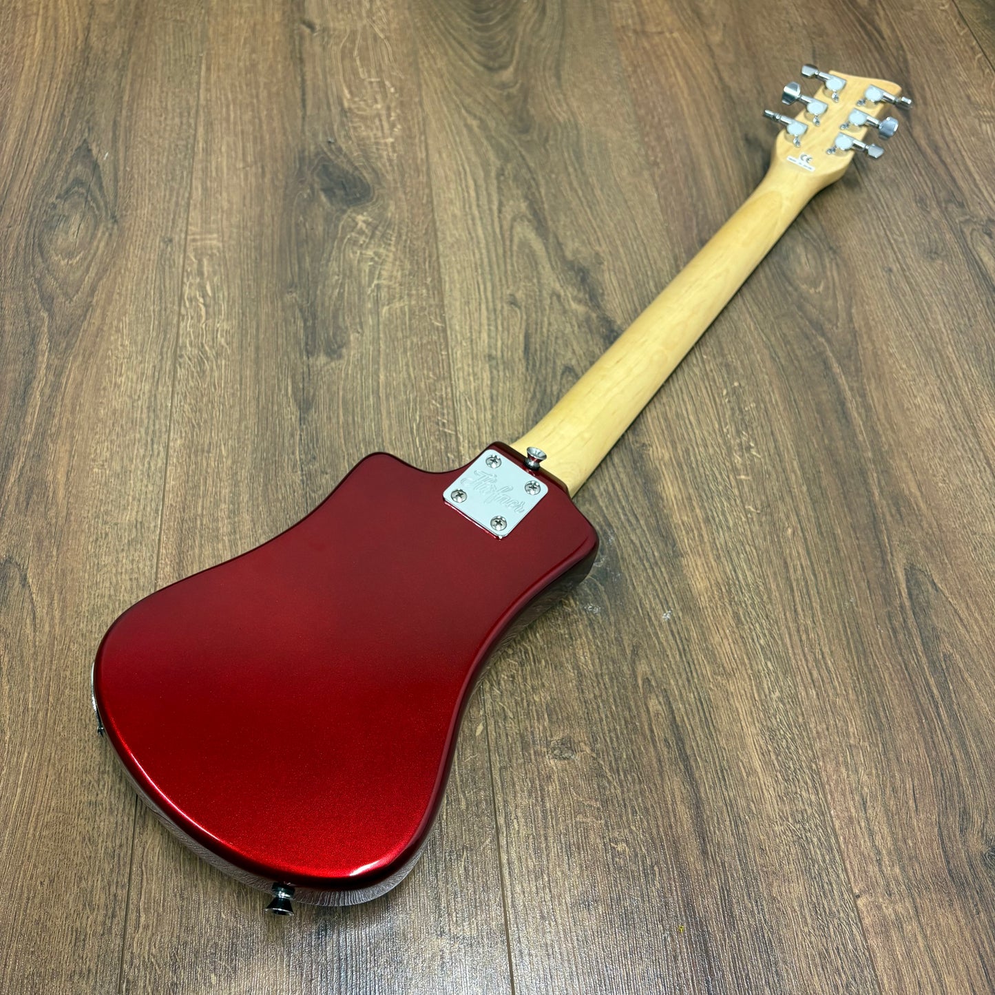 Pre-Owned Hofner Shorty Travel Guitar - Red