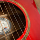 Pre-Owned Fender Newporter Classic Electro-Acoustic - Hot Rod Red Metallic