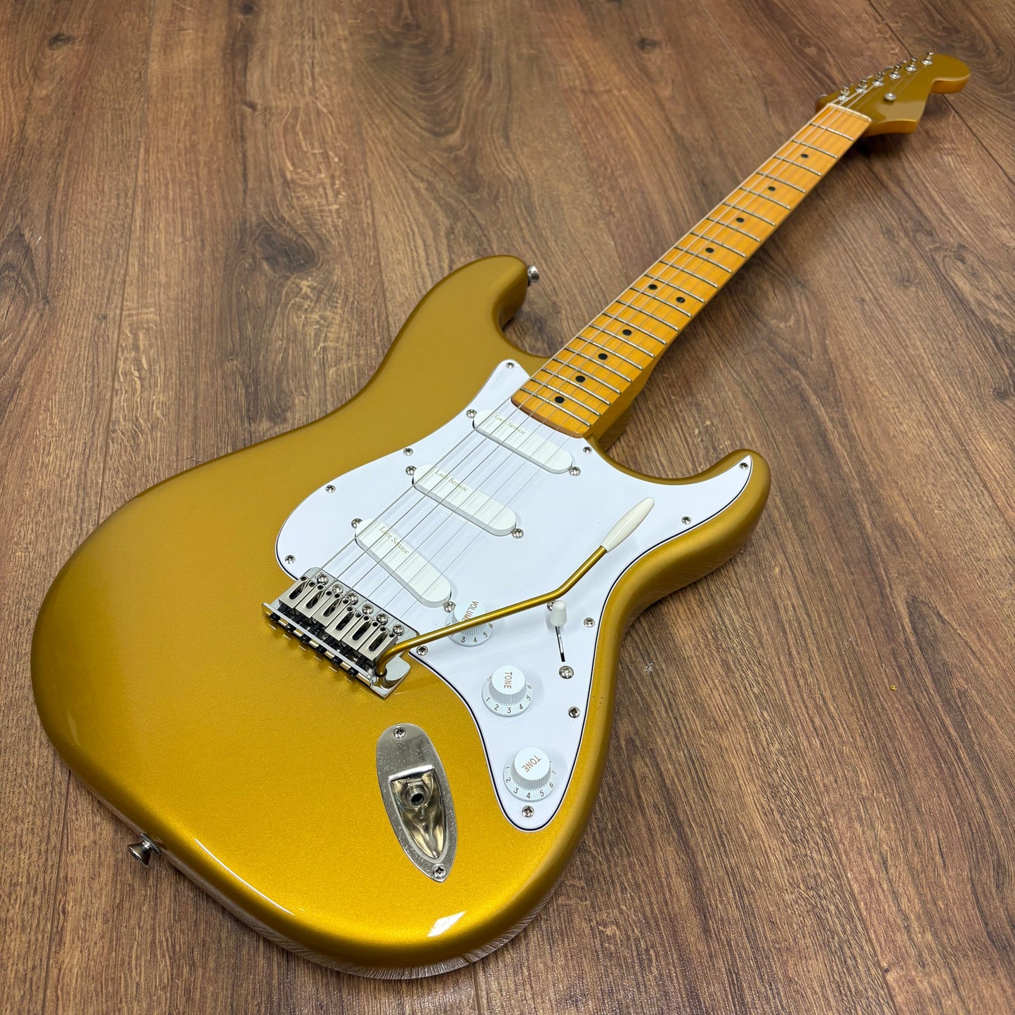 Pre-Owned Squier Classic Vibe '50s Stratocaster *Upgraded & Resprayed* - Volkswagen Gold