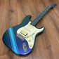 Pre-Owned Fender MIJ STR-ALLVC BTP Stratocaster - Blue Purple Flip-Flop