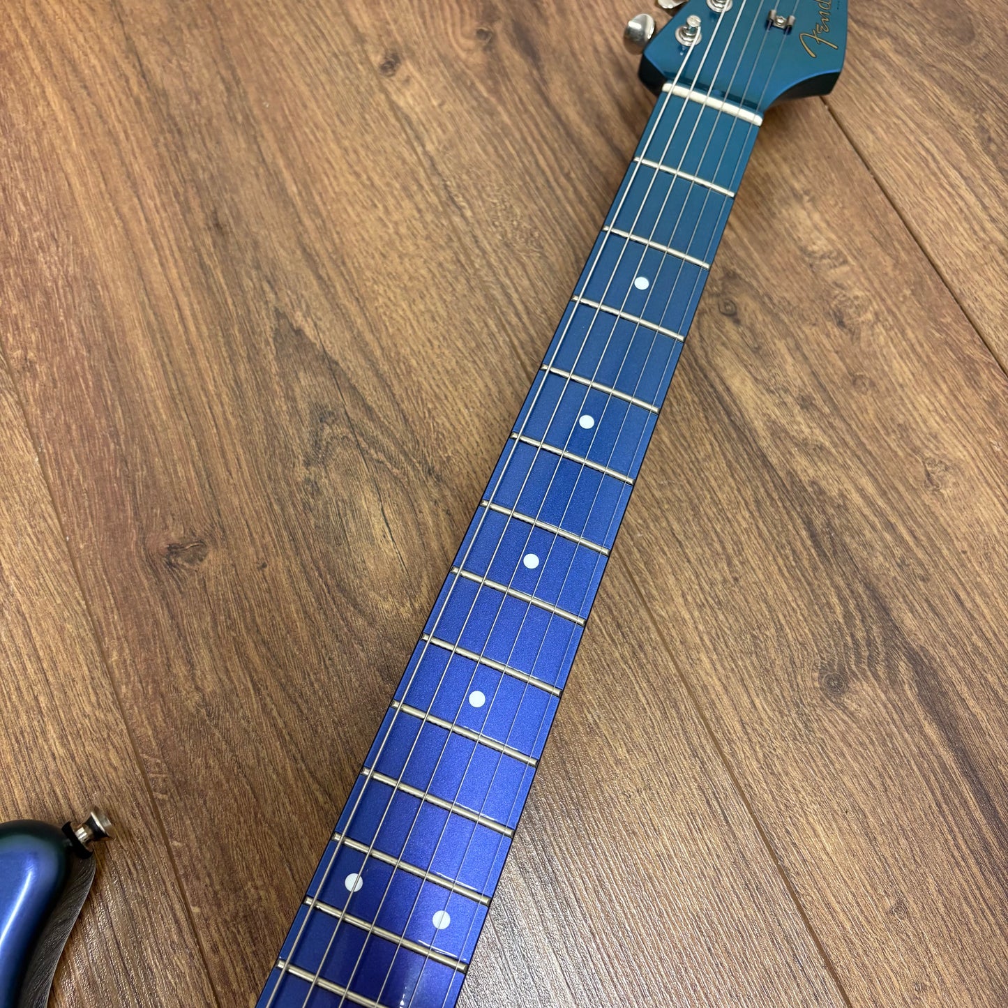 Pre-Owned Fender MIJ STR-ALLVC BTP Stratocaster - Blue Purple Flip-Flop