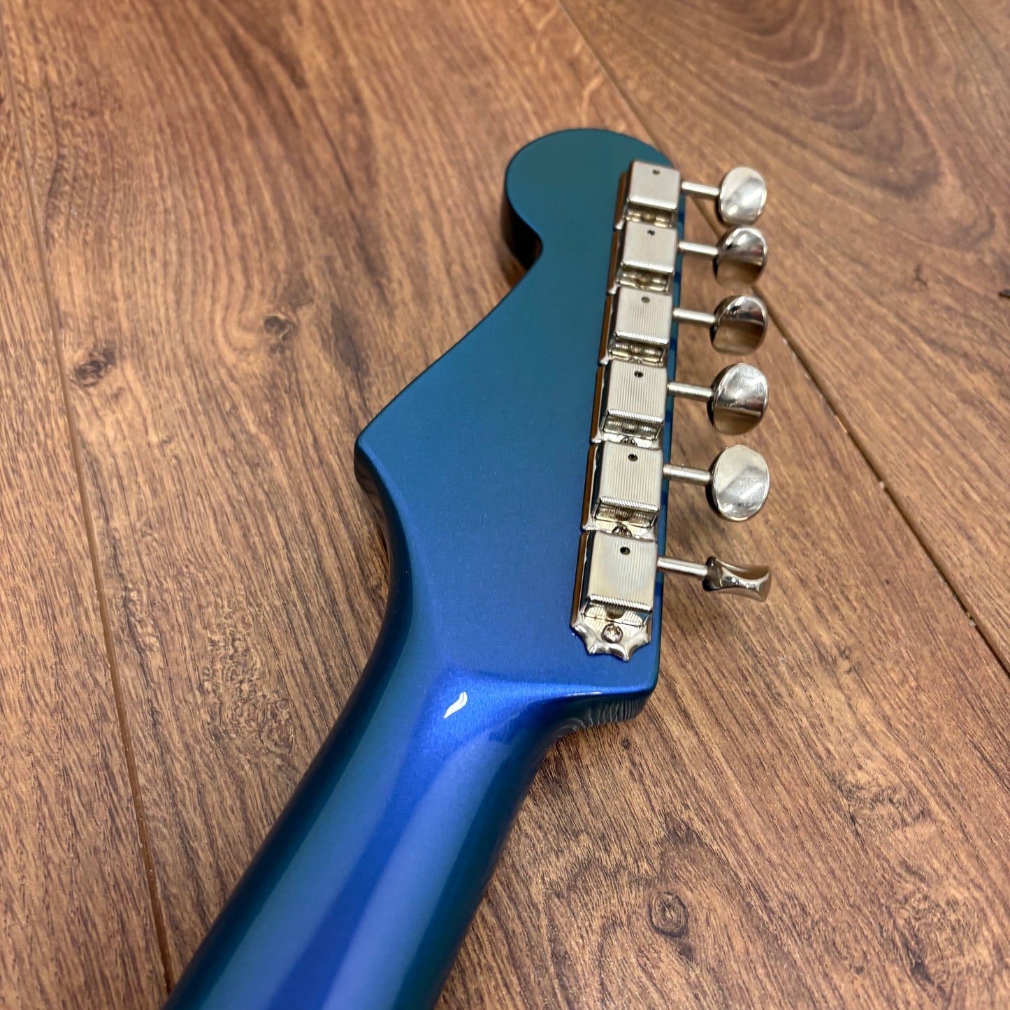 Pre-Owned Fender MIJ STR-ALLVC BTP Stratocaster - Blue Purple Flip-Flop