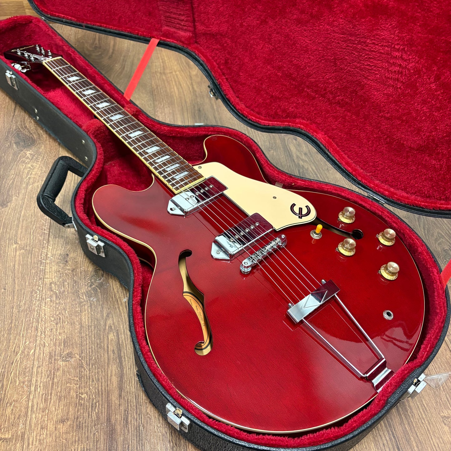 Pre-Owned Epiphone Casino MIK Peerless - Cherry Red - 1997