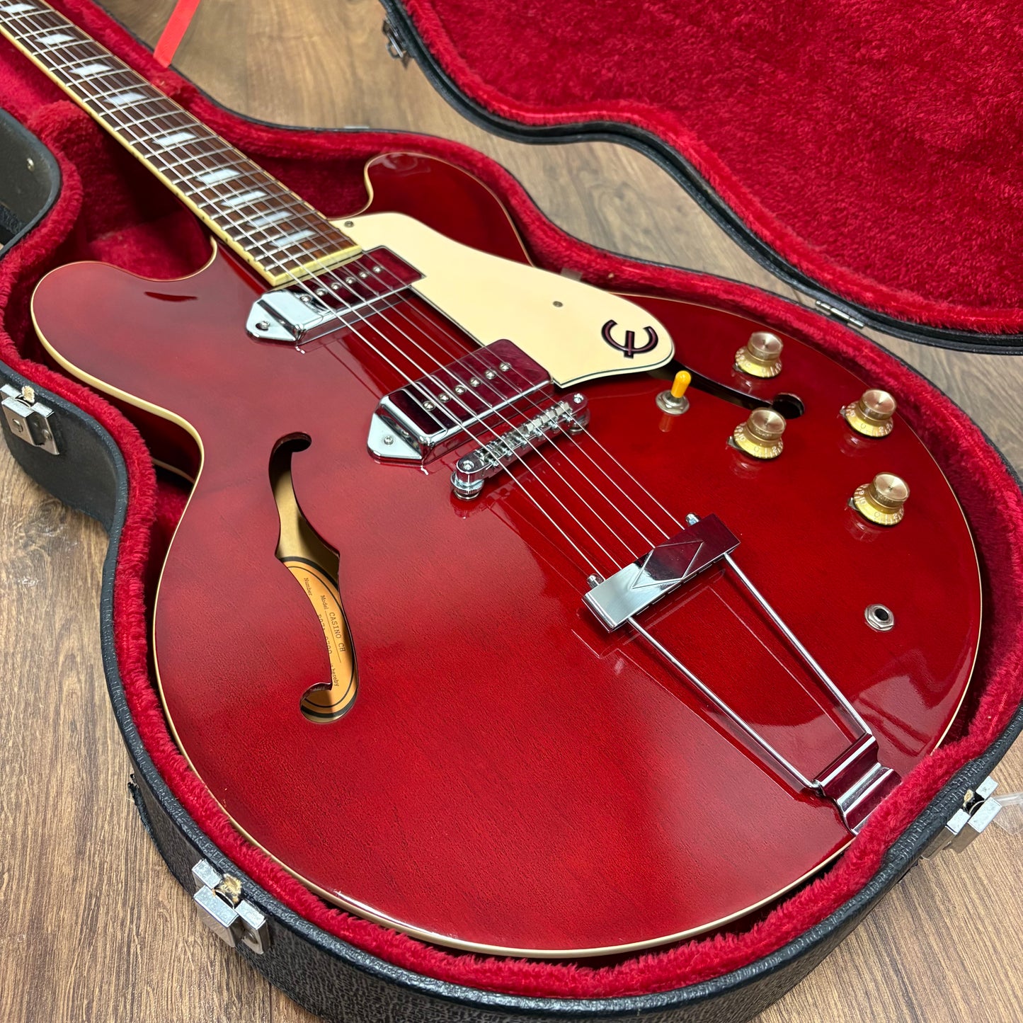 Pre-Owned Epiphone Casino MIK Peerless - Cherry Red - 1997