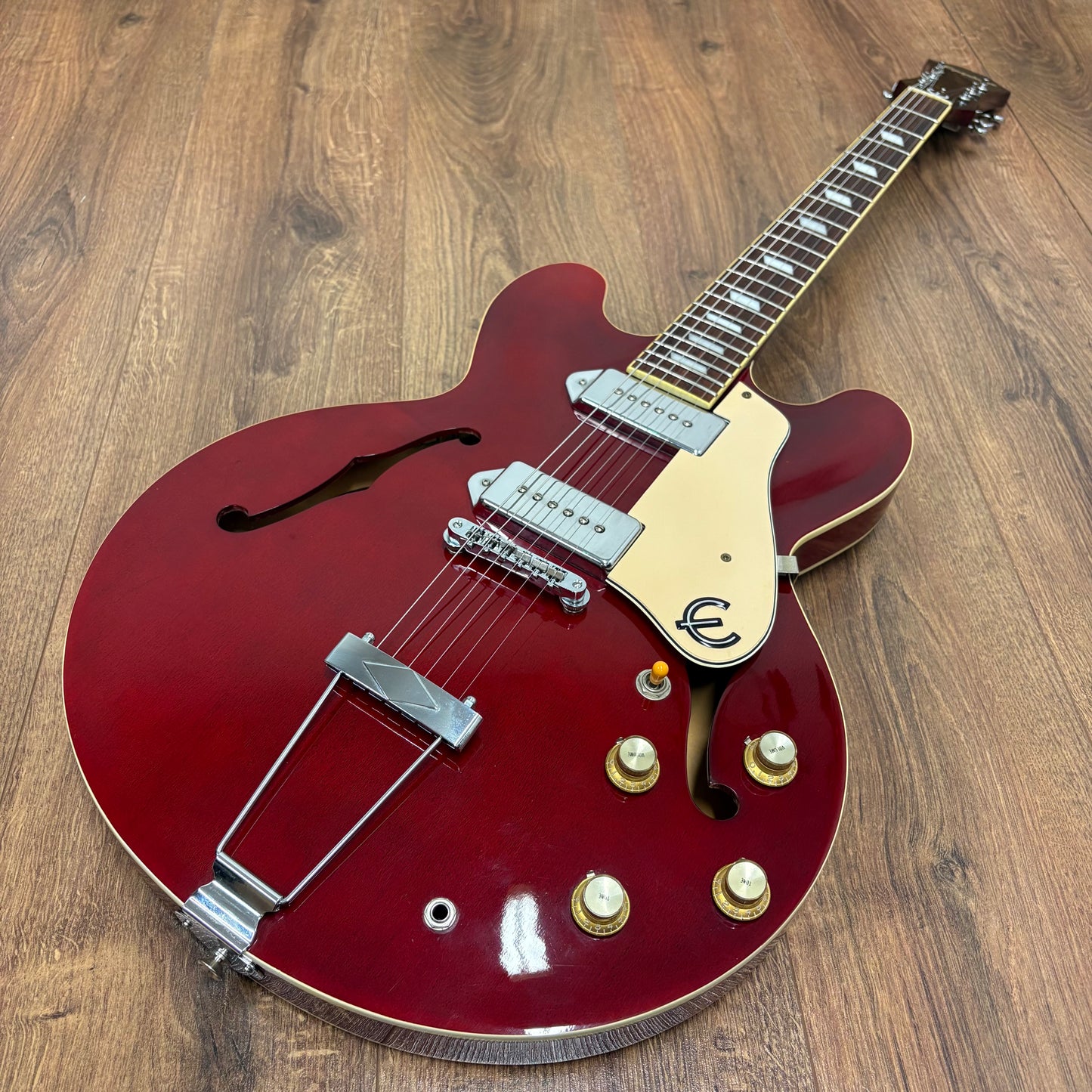 Pre-Owned Epiphone Casino MIK Peerless - Cherry Red - 1997
