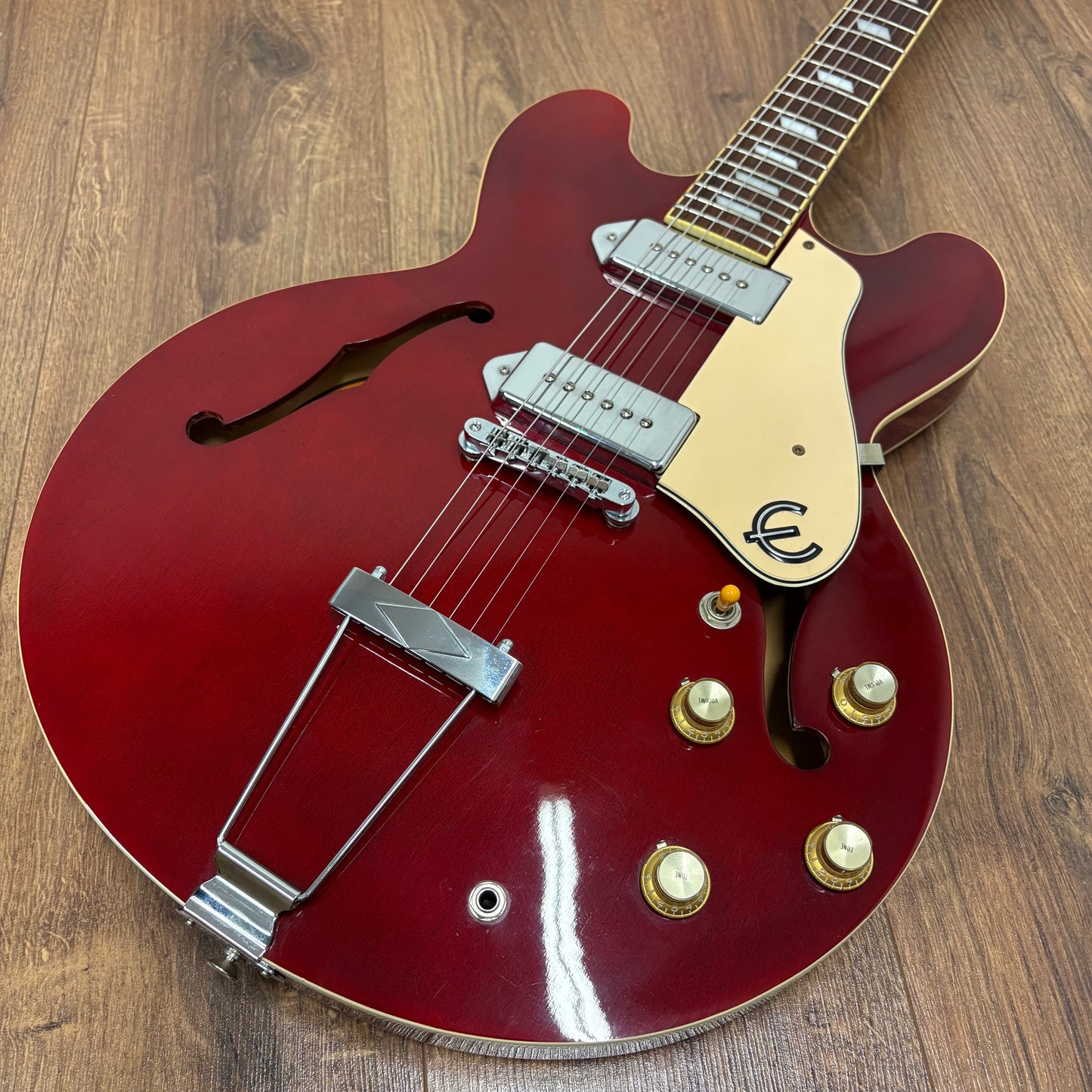 Pre-Owned Epiphone Casino MIK Peerless - Cherry Red - 1997