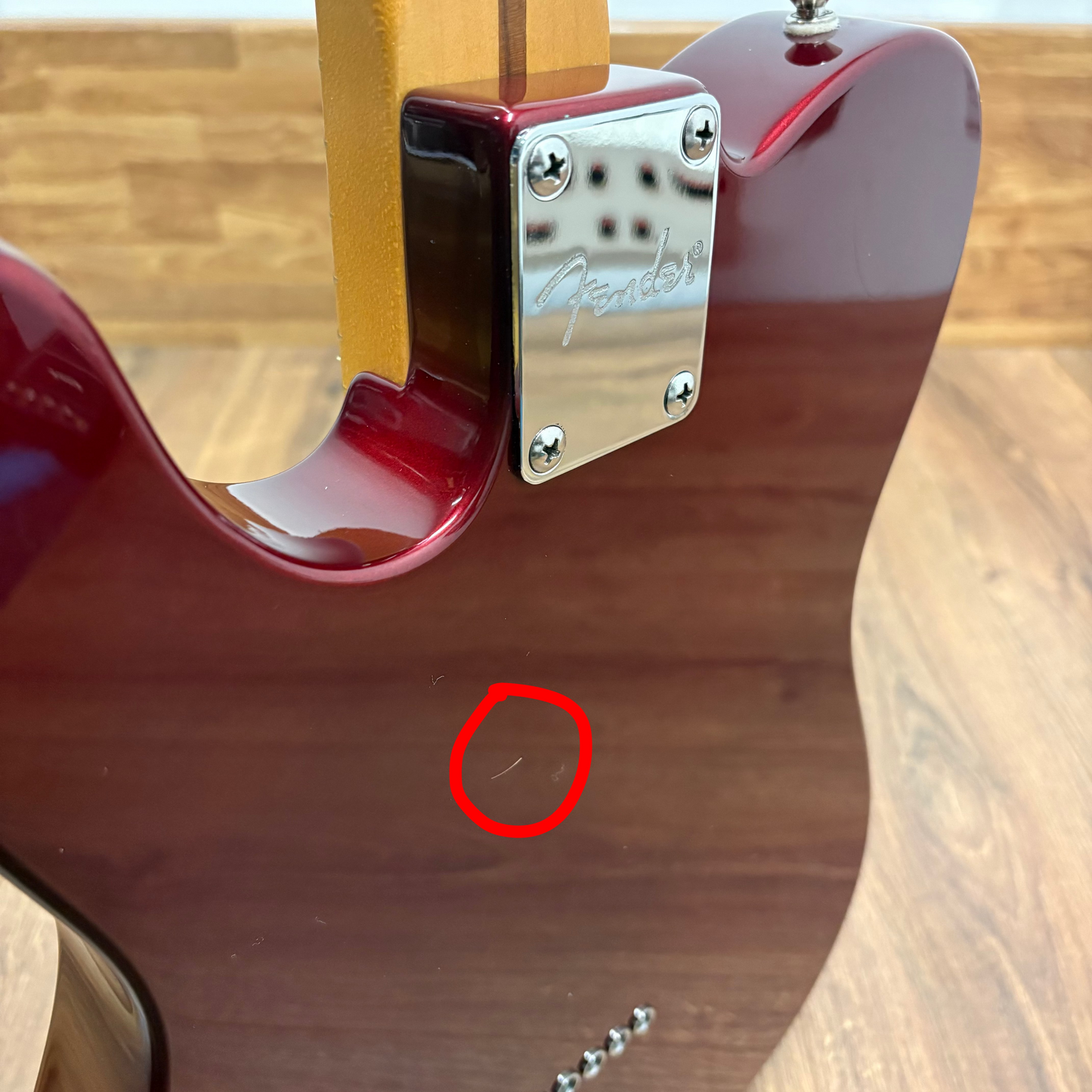 Pre-Owned Fender Mexican Standard Telecaster - Candy Apple Red