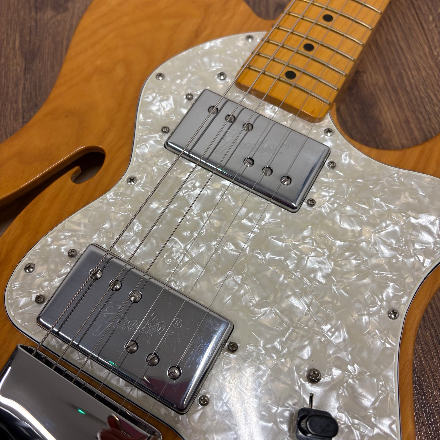 Pre-Owned Fender American Vintage II 1972 Telecaster Thinline - Aged Natural - 2023