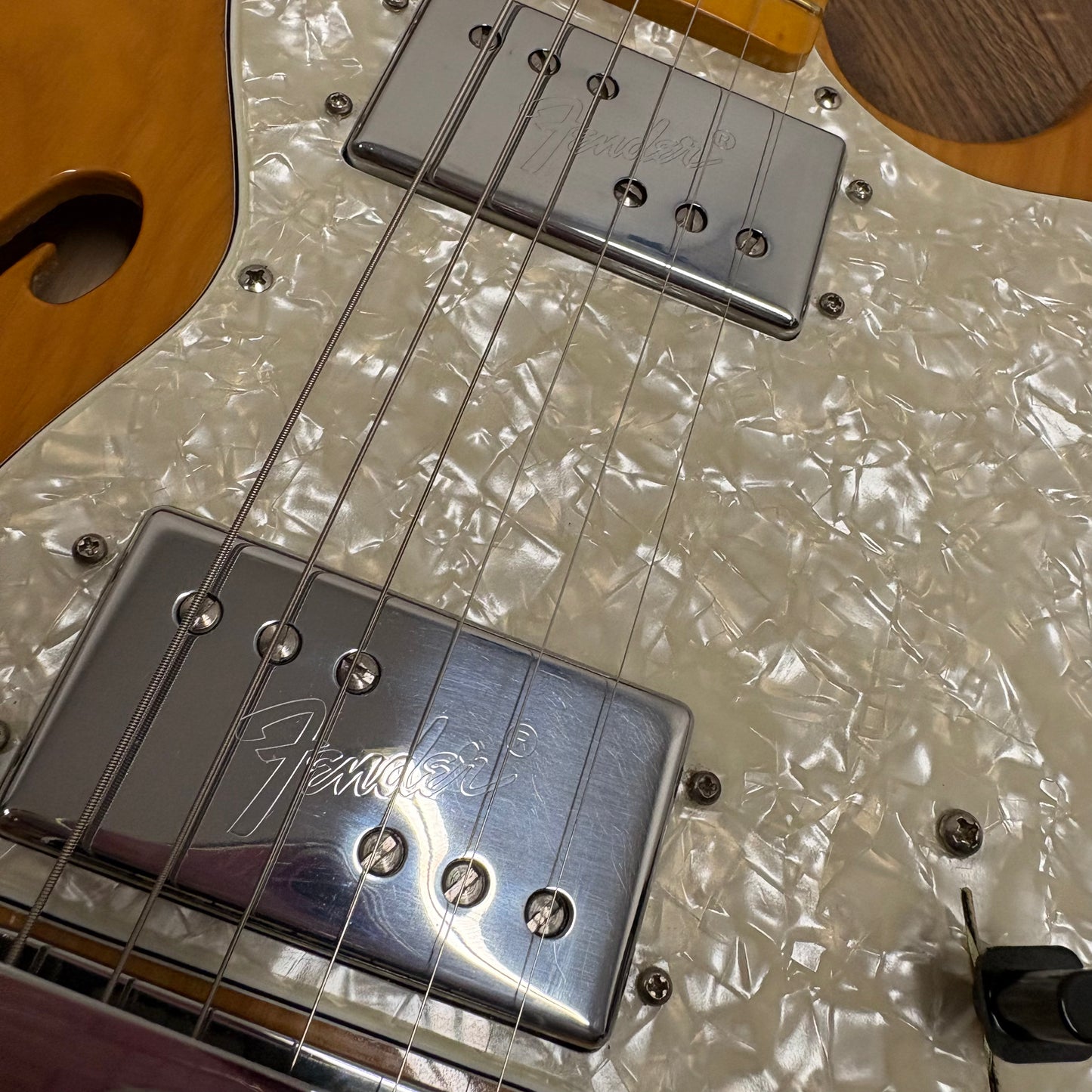 Pre-Owned Fender American Vintage II 1972 Telecaster Thinline - Aged Natural - 2023