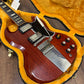 Pre-Owned Gibson Custom Shop 1964 SG Standard Maestro VOS - Cherry Red - 2023