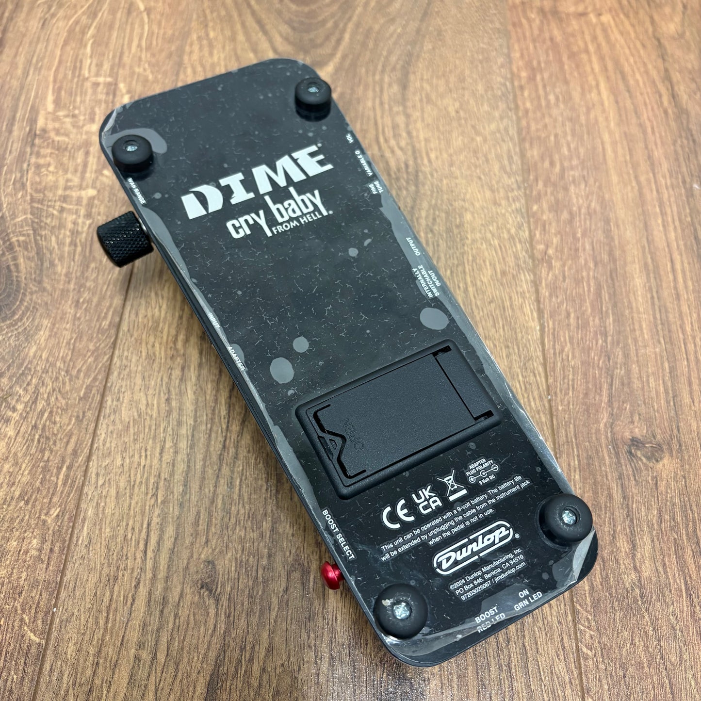 Pre-Owned Dunlop Dimebag Darrell Cry Baby From Hell Wah Pedal - Black Camo