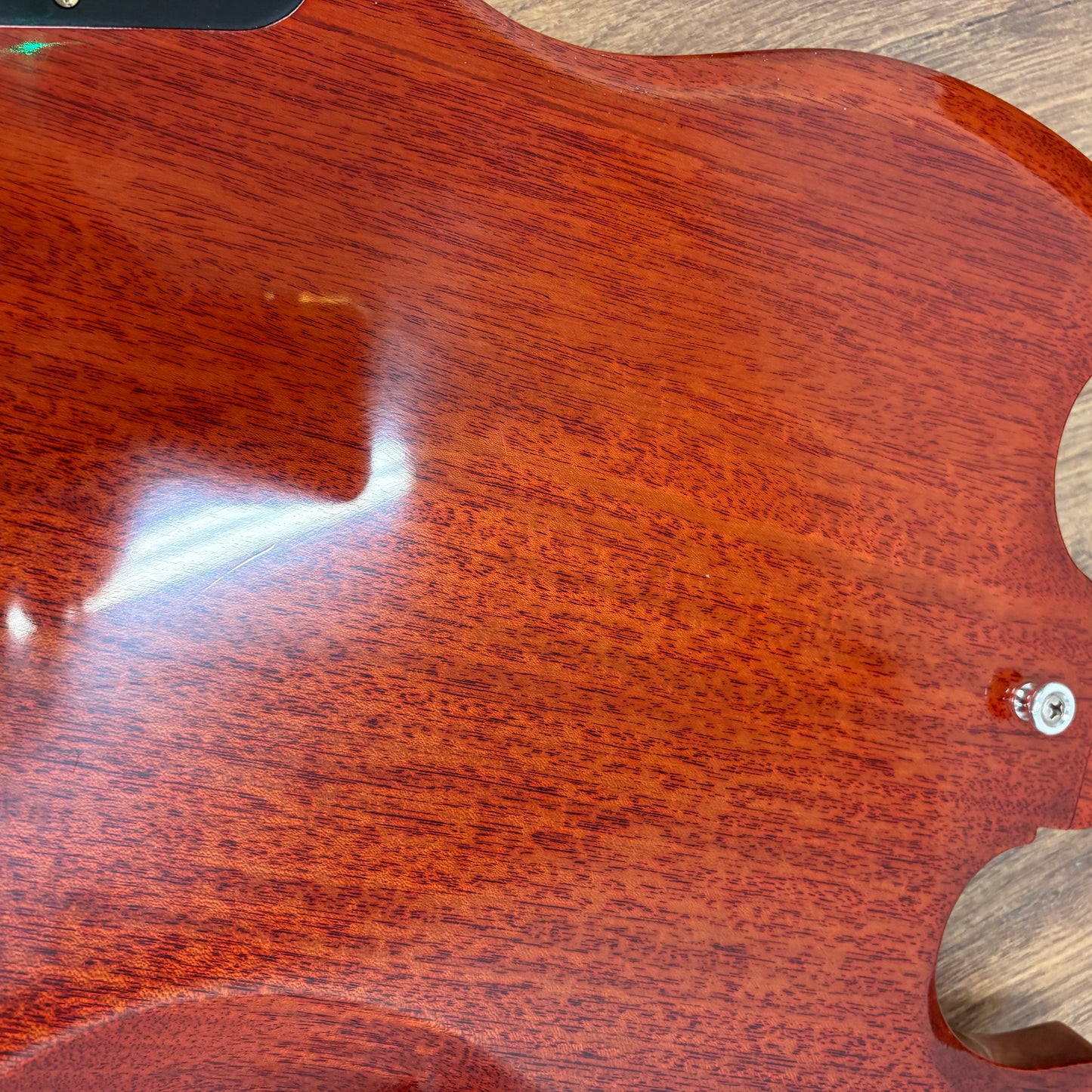 Pre-Owned Gibson Custom Shop 1964 SG Standard Maestro VOS - Cherry Red - 2023