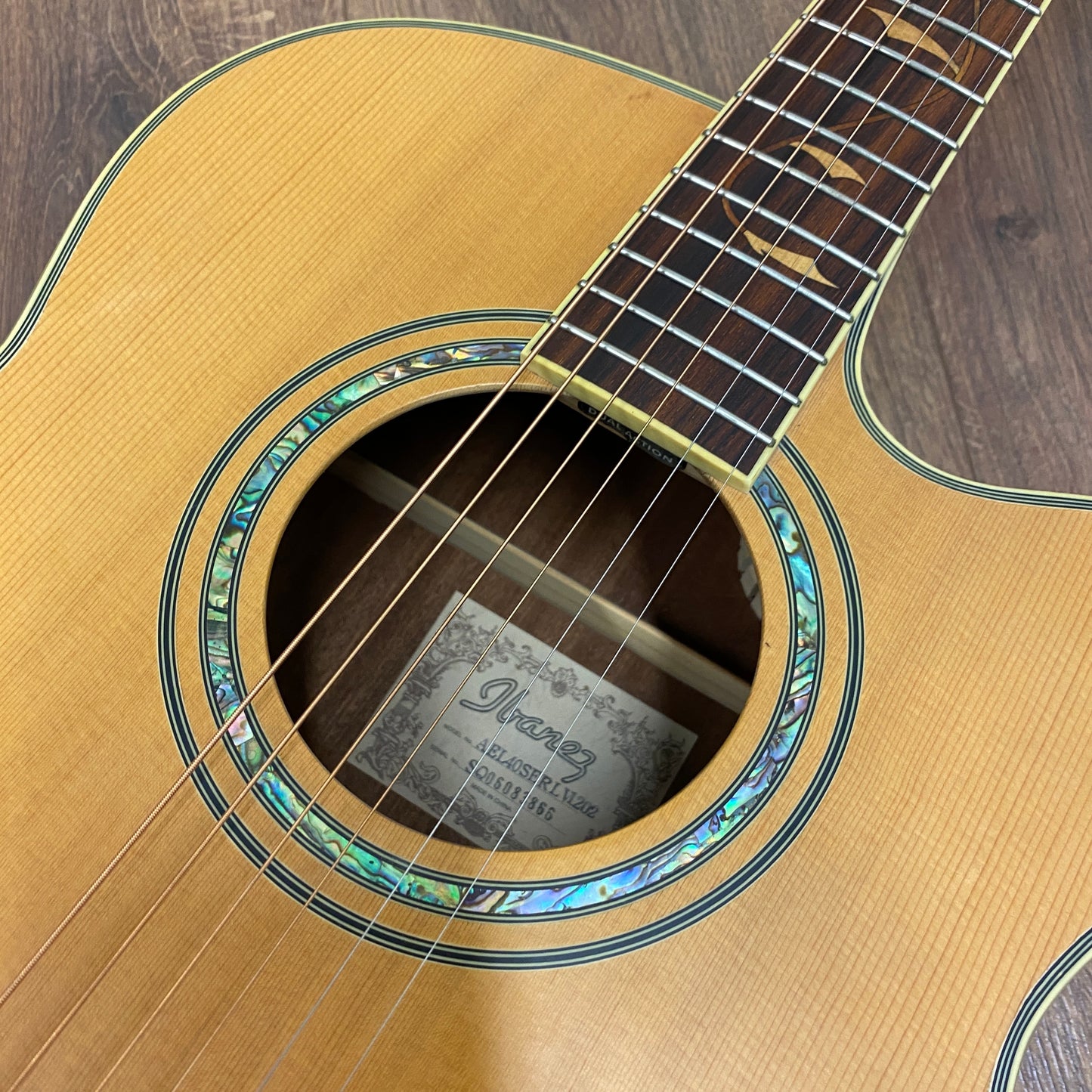 Pre-Owned Ibanez AEL40SE Electro-Acoustic - Natural