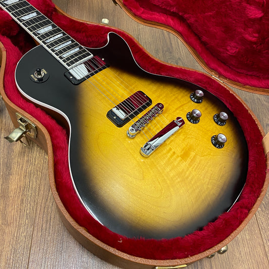 Pre-Owned Gibson Les Paul Deluxe Player Plus - Satin Vintage Sunburst - 2018