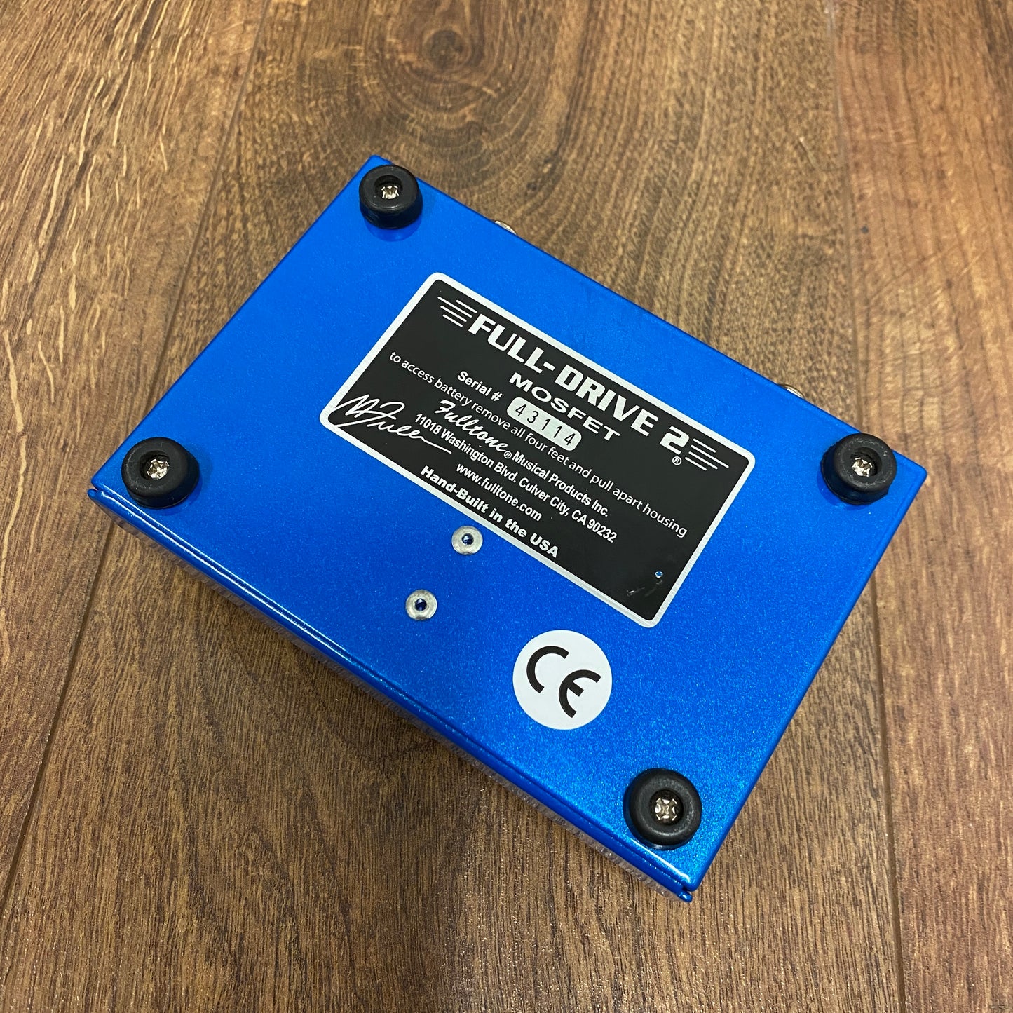 Pre-Owned Fulltone Fulldrive FD2 Mosfet Overdrive Pedal