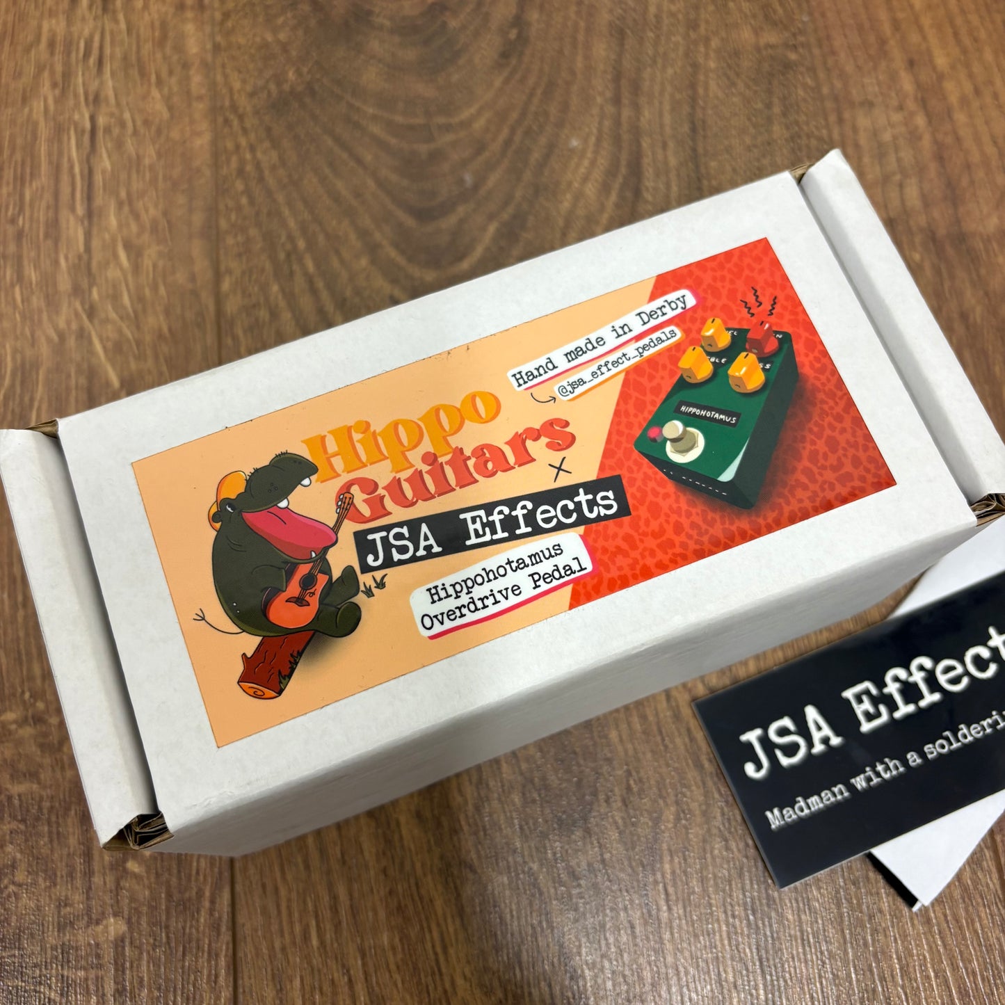 Pre-Owned JSA Effects X Hippo Guitars Limited Edition Hippohotamus Overdrive Pedal