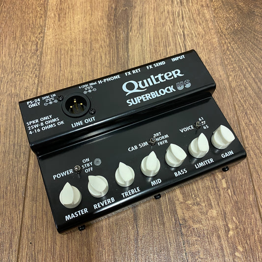 Pre-Owned Quilter SuperBlock US Pedalboard Amp Head