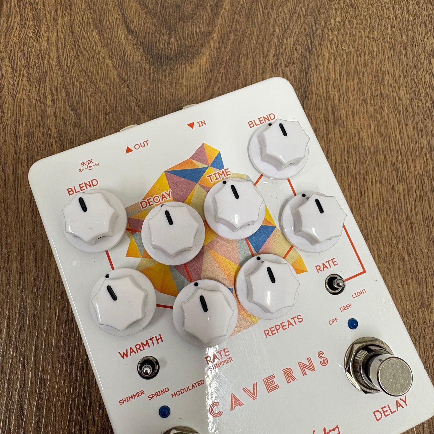 Pre-Owned Keeley Caverns Delay & Reverb V2 Pedal