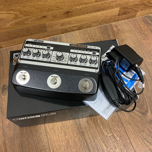 Pre-Owned Boss DM-101 Delay Machine Stereo Analog Delay Pedal