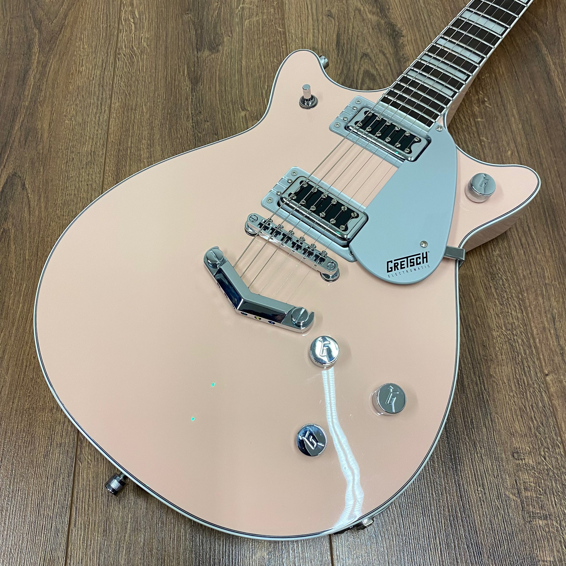 Pink gretsch deals