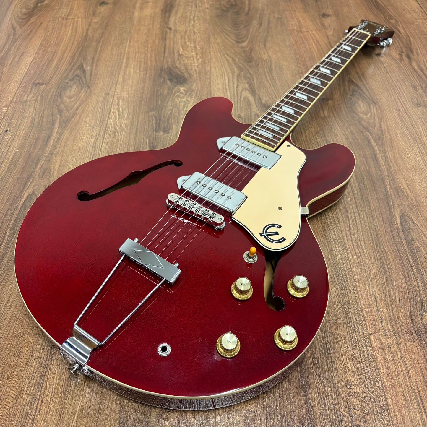 Pre-Owned Epiphone Casino MIK Peerless - Cherry Red - 1997