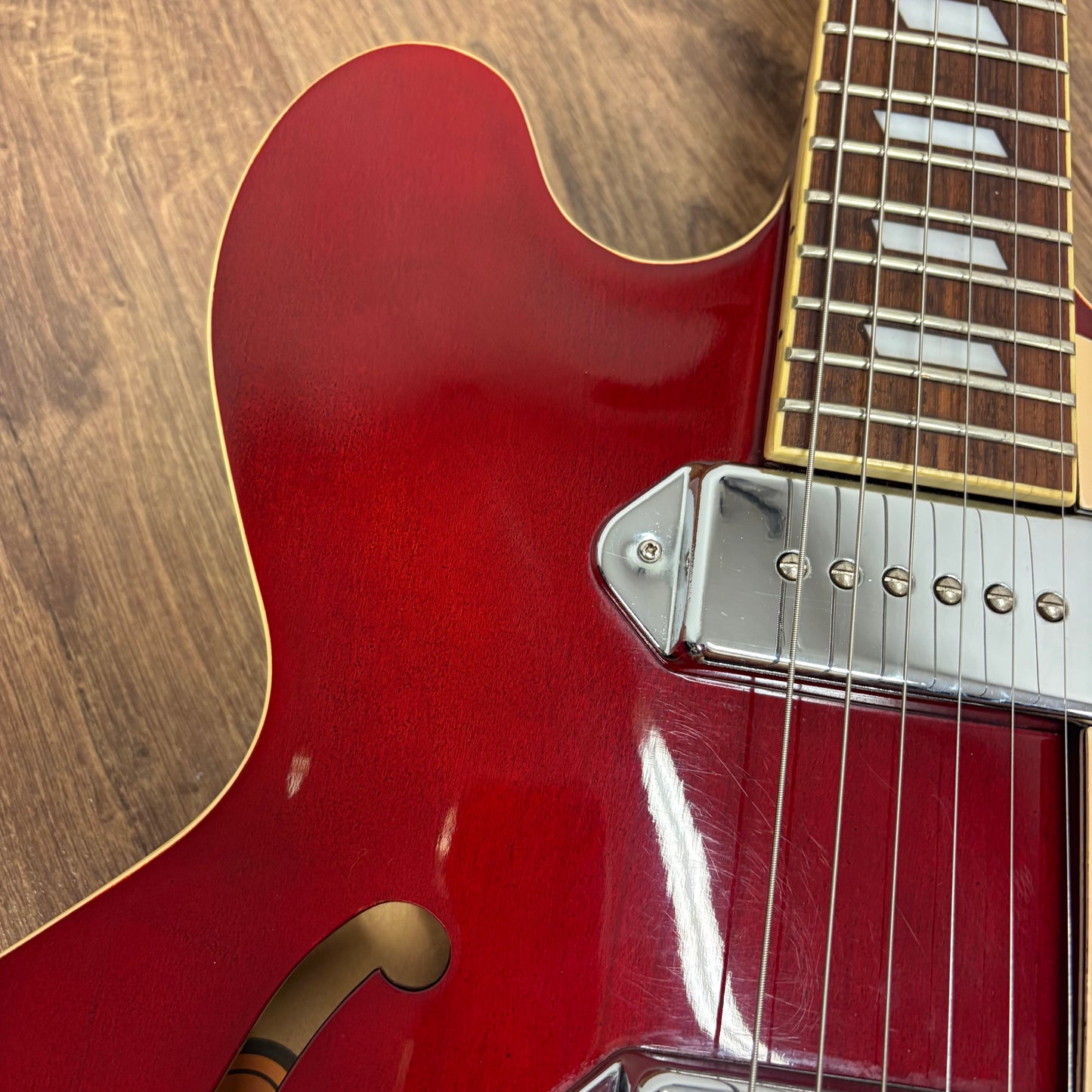 Pre-Owned Epiphone Casino MIK Peerless - Cherry Red - 1997