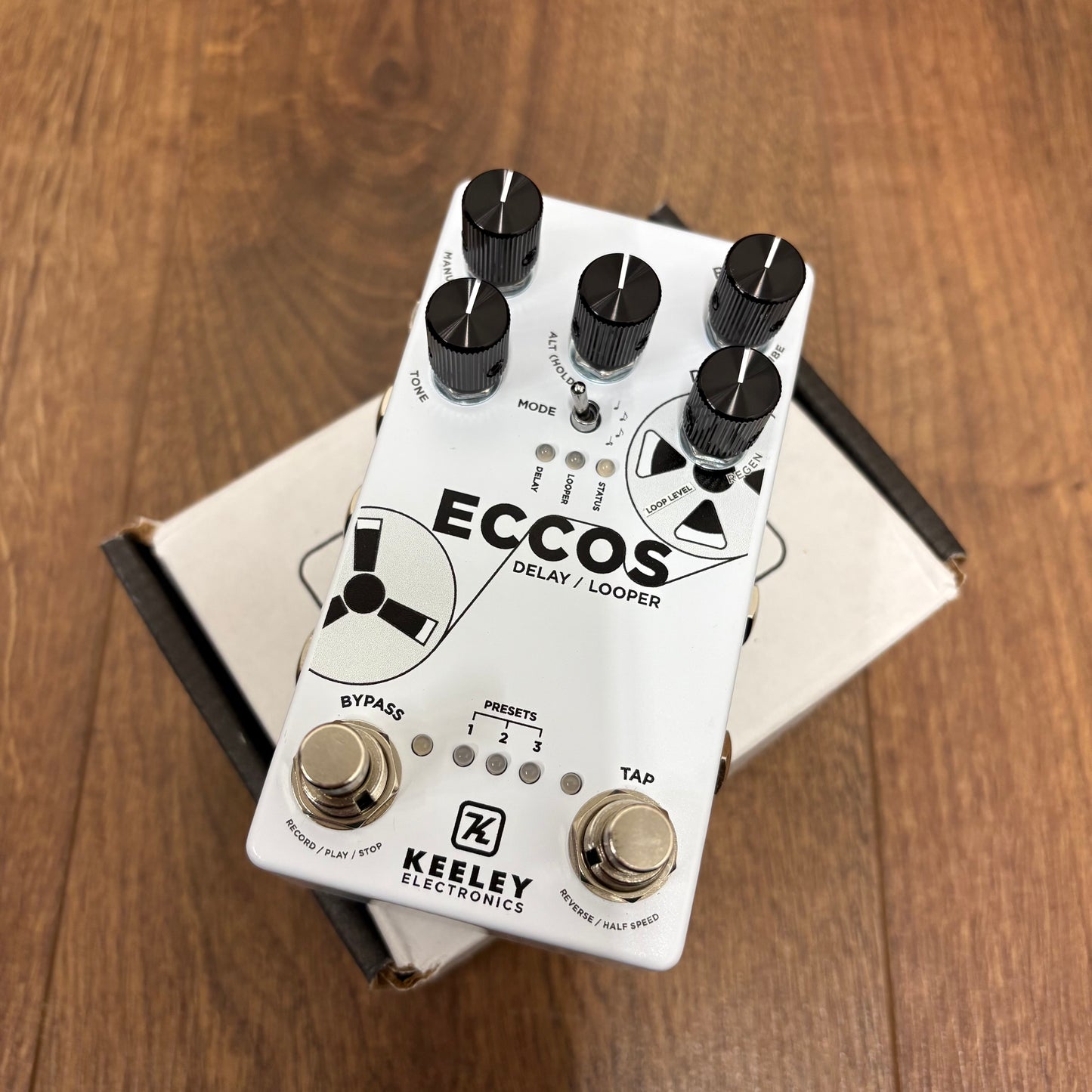 Pre-Owned Keeley Eccos Vintage Tape Delay & Looper Pedal