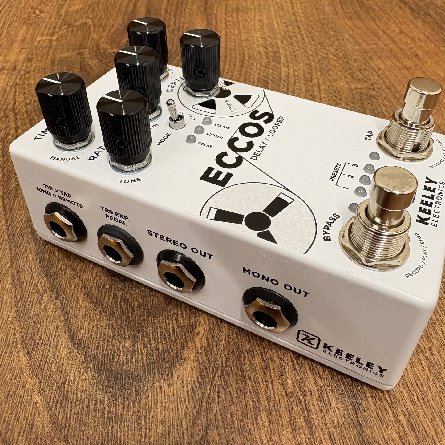 Pre-Owned Keeley Eccos Vintage Tape Delay & Looper Pedal