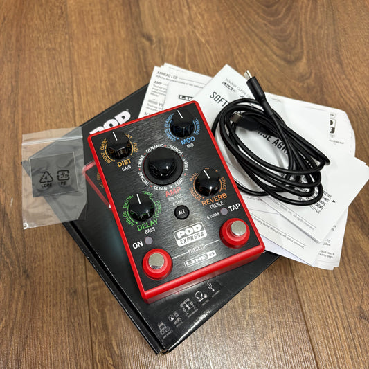 Pre-Owned Line 6 POD Express Guitar Multi-Effect Pedal
