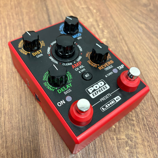 Pre-Owned Line 6 POD Express Guitar Multi-Effect Pedal