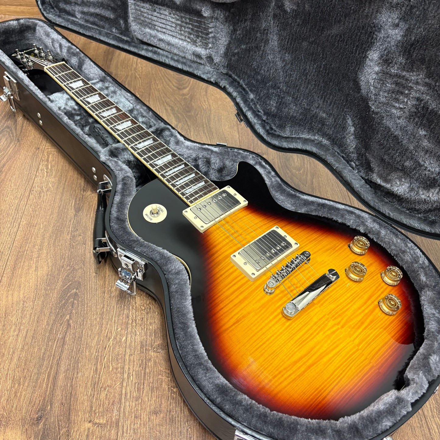 Pre-Owned Epiphone Les Paul 1960 Tribute Plus *Upgraded* - Tobacco Sunburst
