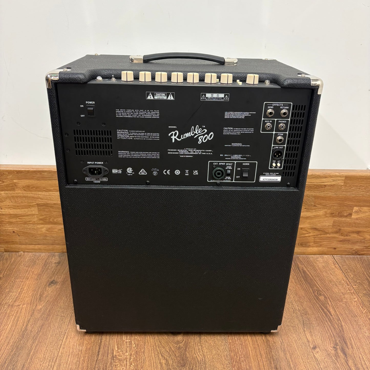 Pre-Owned Fender Rumble 800 Bass Combo Amp