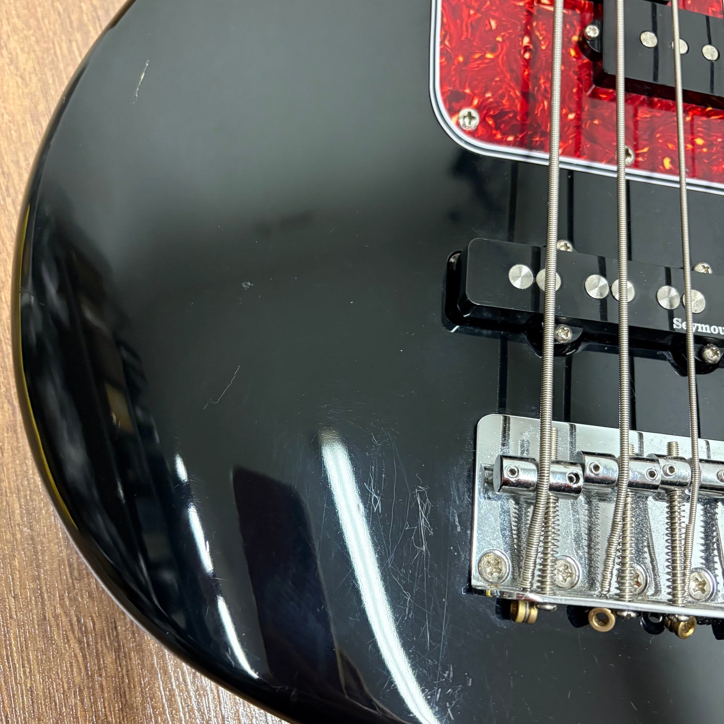 Pre-Owned Squier Vintage Modified Jaguar Short Scale Bass - Black