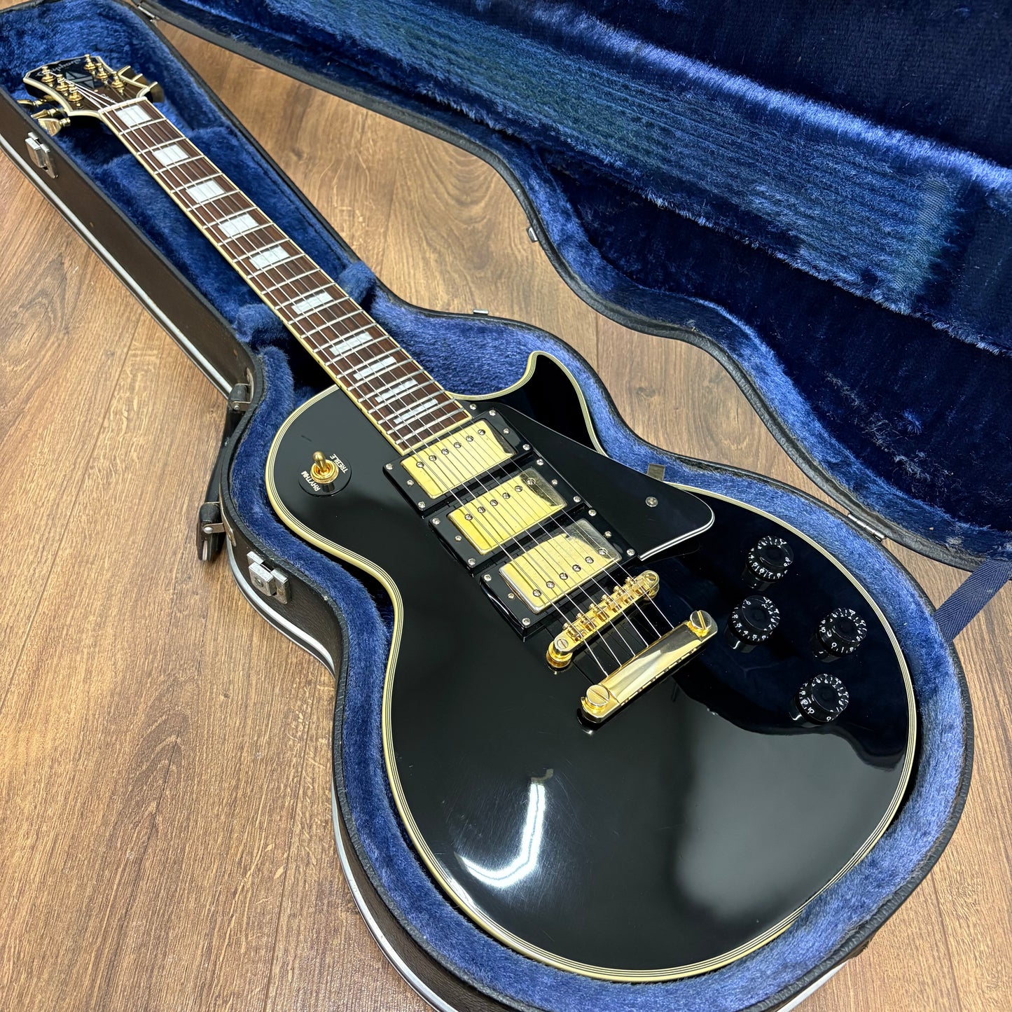 Pre-Owned Epiphone MIK Les Paul Black Beauty - Ebony - 2002